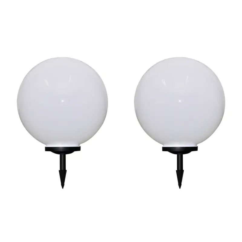Lampy do oświetlenia ścieżki, 2 szt, LED, 50 cm, ze szpikulcami