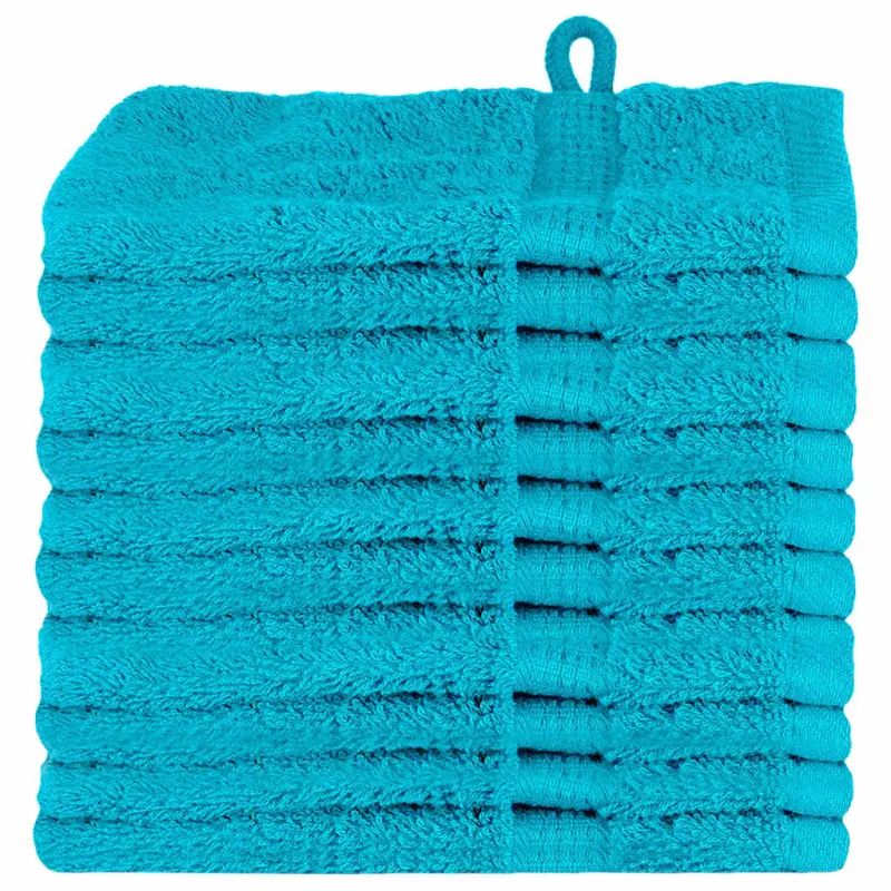 Ręcznik Gościnny SOLUND 10 szt. Turkusowy 15 x 21 cm 550 gsm