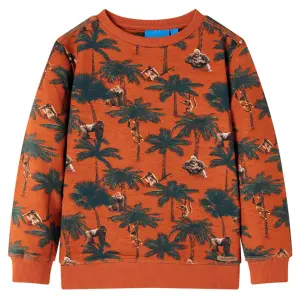 Bluza dziecięca, jasnordzawa, 116