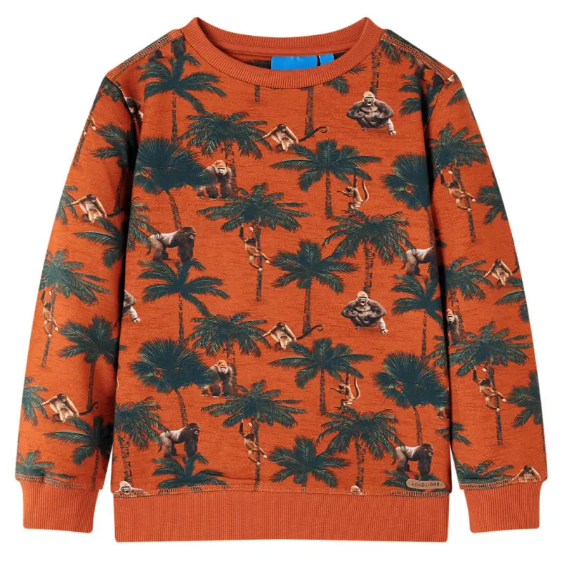 Bluza dziecięca, jasnordzawa, 116