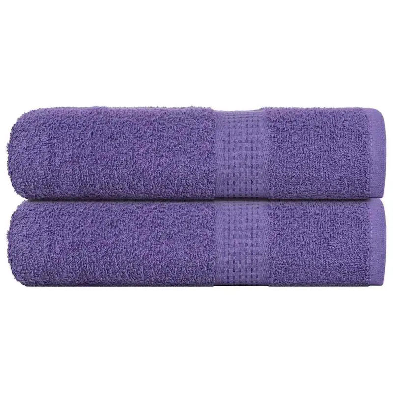 Ręczniki do rąk FROGN 2 szt. Fioletowe 50x100 cm 360 g/m²