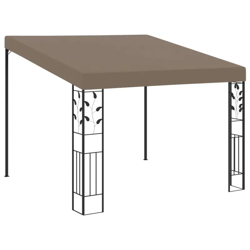 Altana przyścienna, 3 x 3 x 2,5 m, taupe