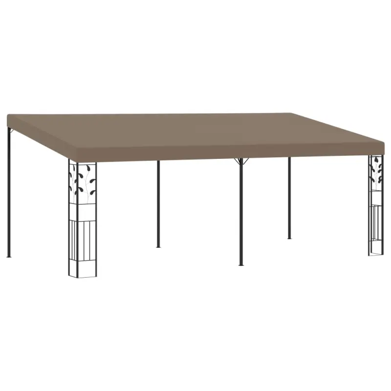 Altana przyścienna, 6 x 3 x 2,5 m, taupe