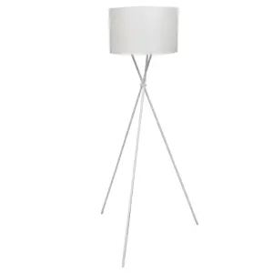 Lampa podłogowa, biała