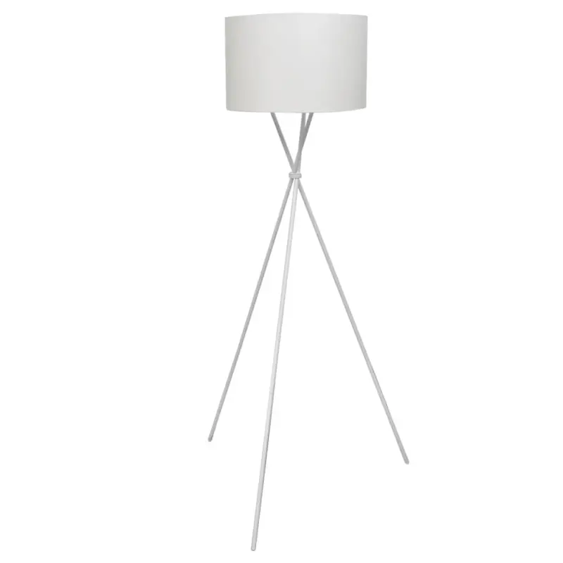 Lampa podłogowa, biała