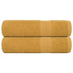 Ręczniki do rąk FROGN 2 szt. Złoty 50x100 cm 360 g/m²