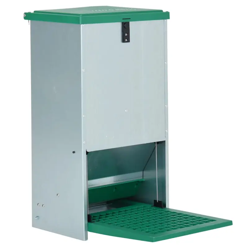 Automatyczny karmnik dla drobiu Feedomatic z pedałem, 20 kg