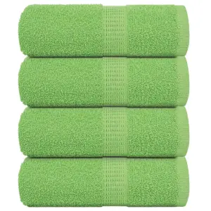 Ręczniki, FROGN, 4 szt., jabłkowo-zielone, 30x30 cm, 360 g/m²