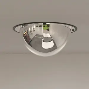 Lustro drogowe w pełnej kopule Ø30 cm akrylowe