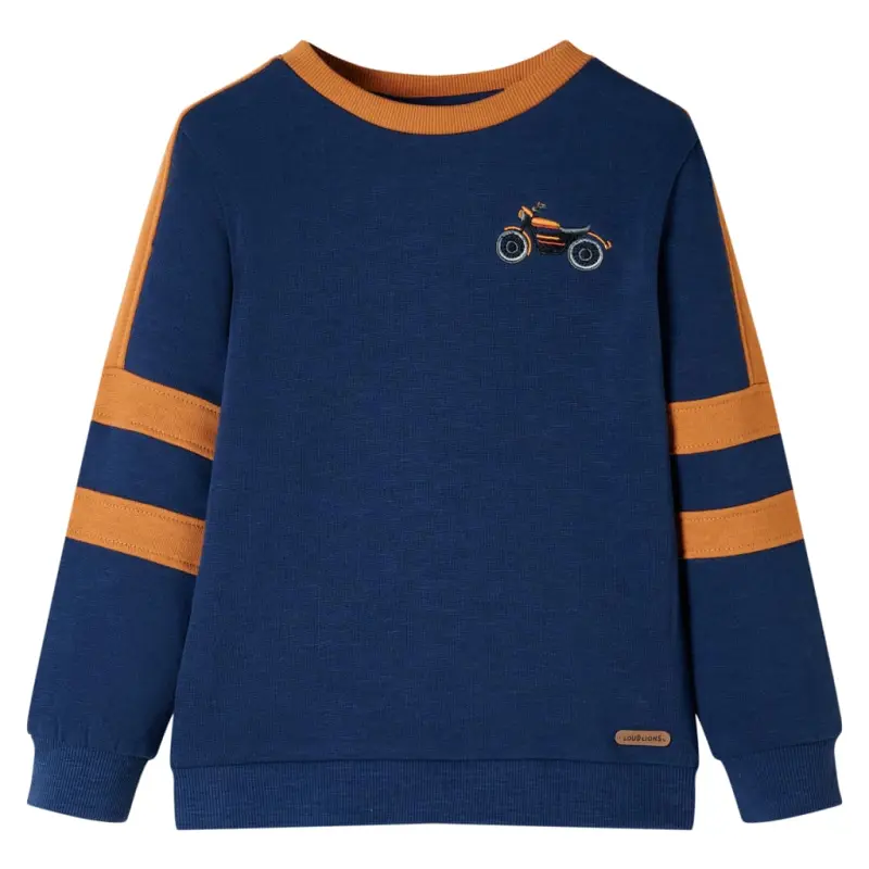 Bluza dziecięca, indygo, 116