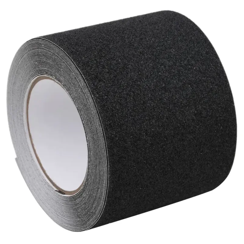 Taśma antypoślizgowa, czarna, 0,1x10 m, PVC