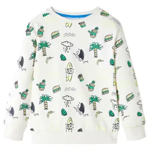 Bluza dziecięca, delikatne ecru, 116