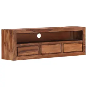 Szafka pod TV, 120x30x40 cm, lite drewno akacjowe