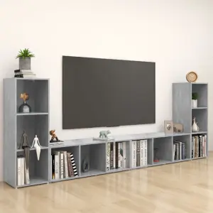 | Szafka pod telewizor | 4 szt. 37 x 35 x 107.5 cm