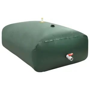 Zbiornik na wodę deszczową, z kranikiem, składany, 5000 L, PVC
