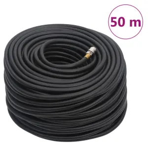 Hybrydowy wąż pneumatyczny, czarny, 0,6, 50 m, guma i PVC