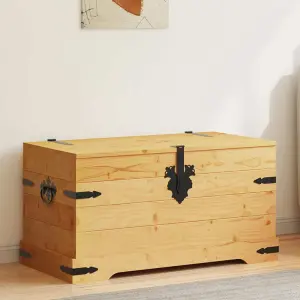 Skrzynia w meksykańskim stylu Corona, sosna, 91x49,5x47 cm