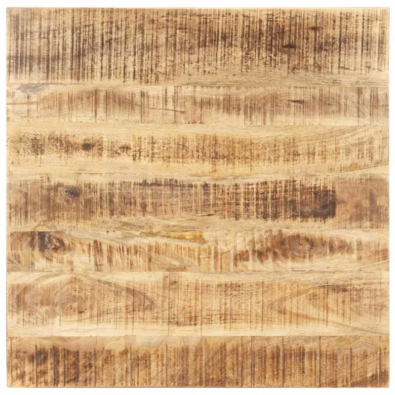 Blat stołu, lite drewno mango, 15-16 mm, 80x80 cm