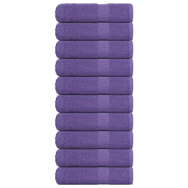 Ręczniki kąpielowe, FROGN, 10 szt., fioletowy, 100x150 cm, 360 g/m²