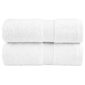 Ręczniczki premium, SOLUND, 2 szt., białe, 30x50 cm, 600 g/m²