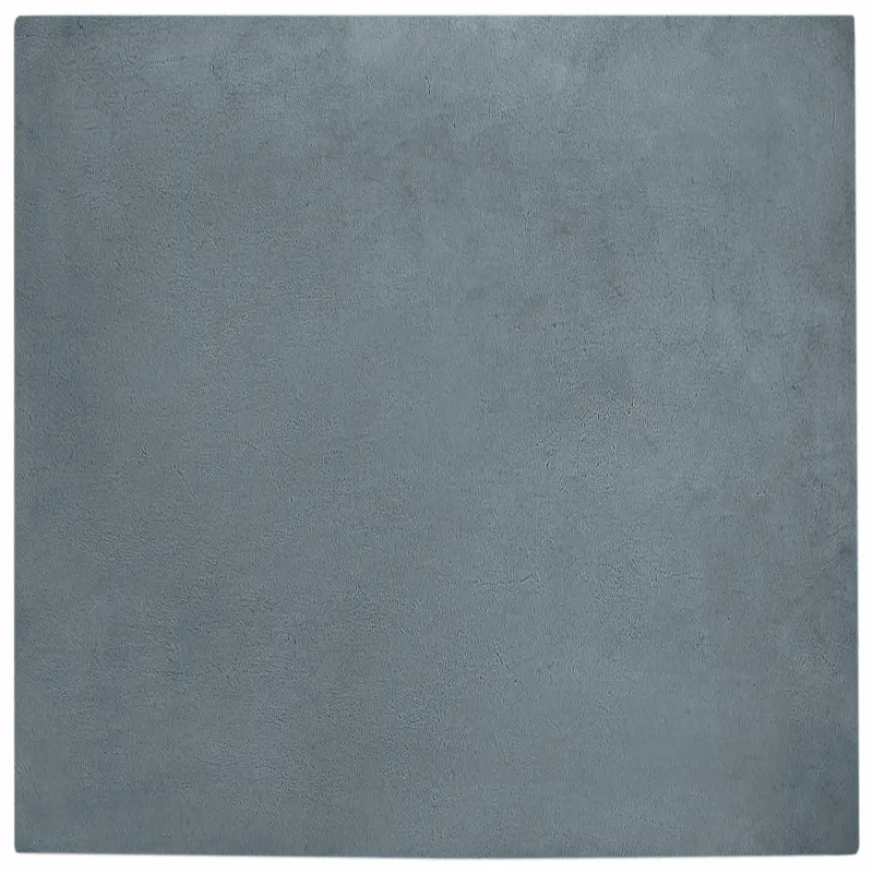 Dywan z Sztucznego Króliczego Futra Olite Antracyt 120x120 cm