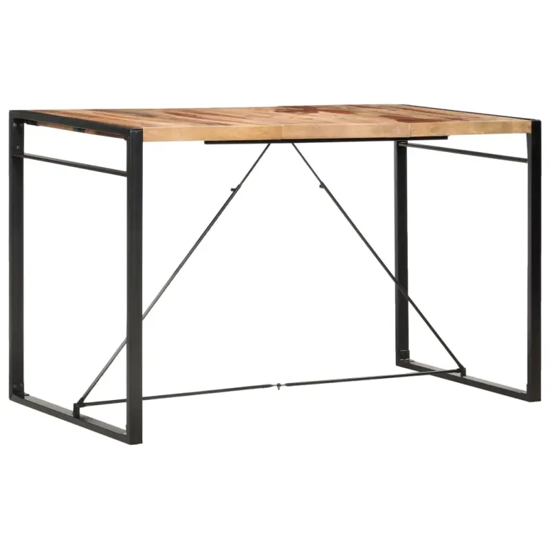 Stolik barowy, 180x90x110 cm, lite drewno akacjowe