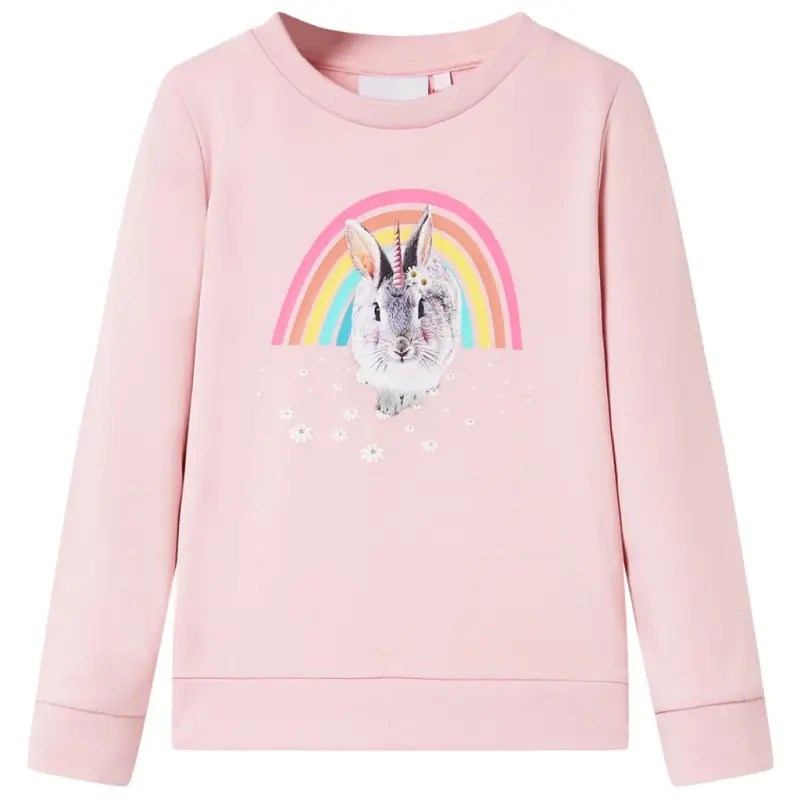 Bluza dziecięca, jasnoróżowa, 92
