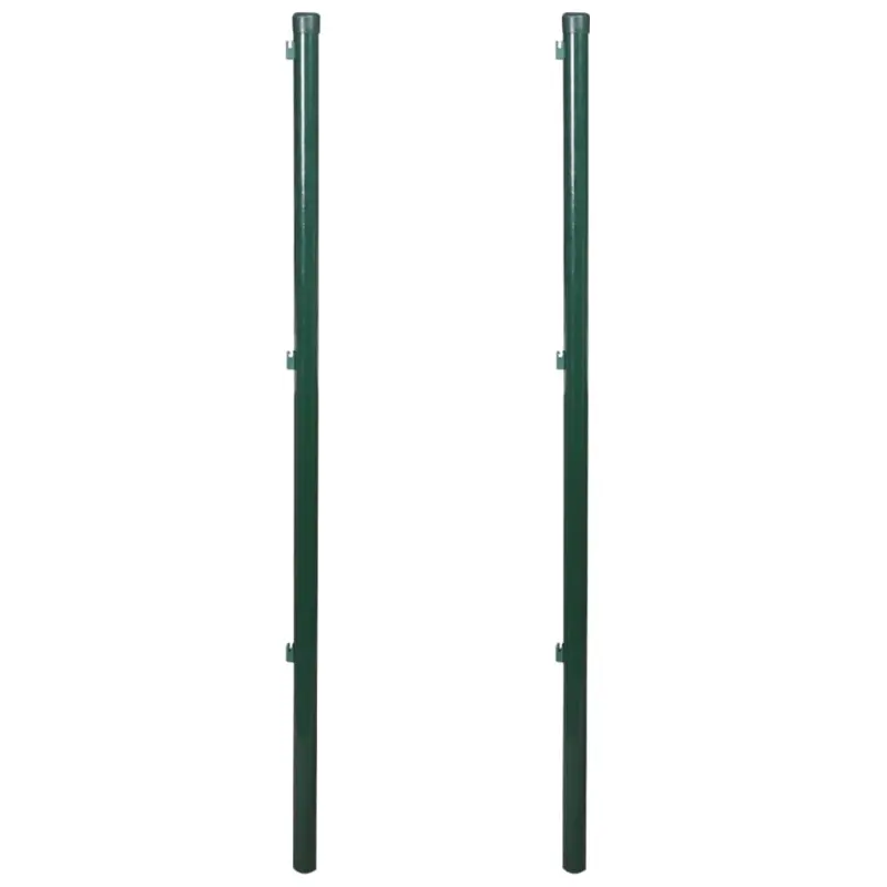 Słupki ogrodzeniowe, 2 szt., 115 cm