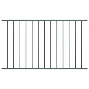 Panel ogrodzeniowy Woerden stal malowana proszkowo 1,7x0,75 m Antracyt
